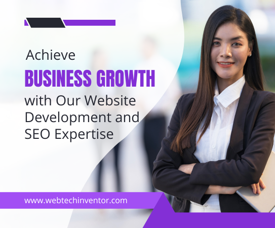 Website development and SEO with WebTech Inventor